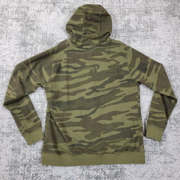 Burnside Hoodie Mens Medium Camo Pullover Pick Ups Skate Skateboard Outdoor - Picture 5 of 6